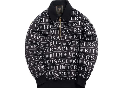 kith x versace pricing|Versace quarter zip pullover.